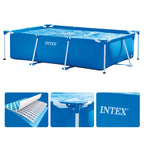 Intex 28270 High Quality PVC Rectangular Outdoor 2.2m Swimming Pool Manufactured by INTEX