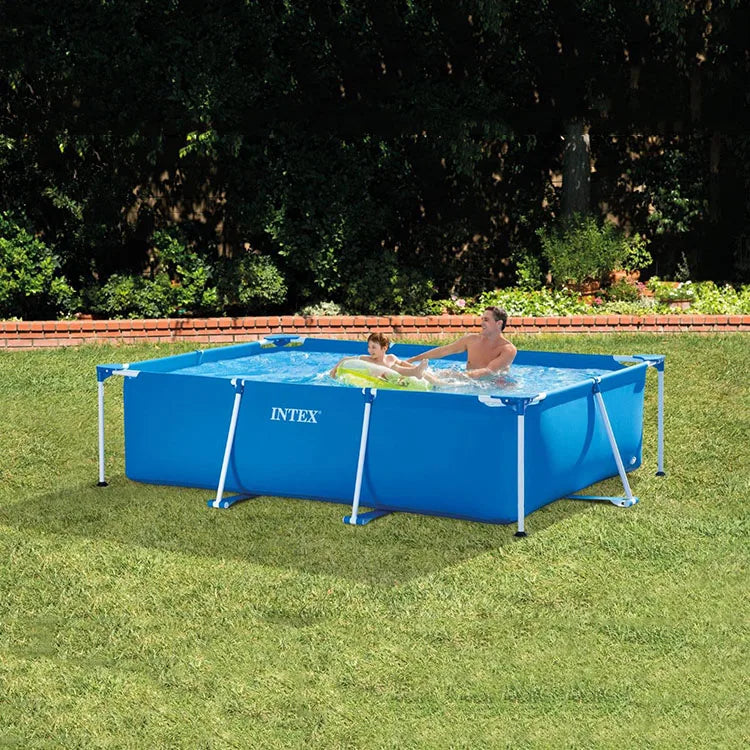 Intex 28270 High Quality PVC Rectangular Outdoor 2.2m Swimming Pool Manufactured by INTEX