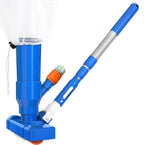 Upgrade 40" Portable Pool Vacuum Cleaner,Pool Underwater Vacuum Jet Cleaner w/Brush