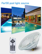 Pool headlights 18W 36W 54W par56 led 12Vac RGB focos led para piscinas warm white cold white