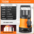 7500L/H Utility Thermoplastic Electric Portable Transfer Pool Pond Draining Sump Pump 550/750W Submersible Water Pump