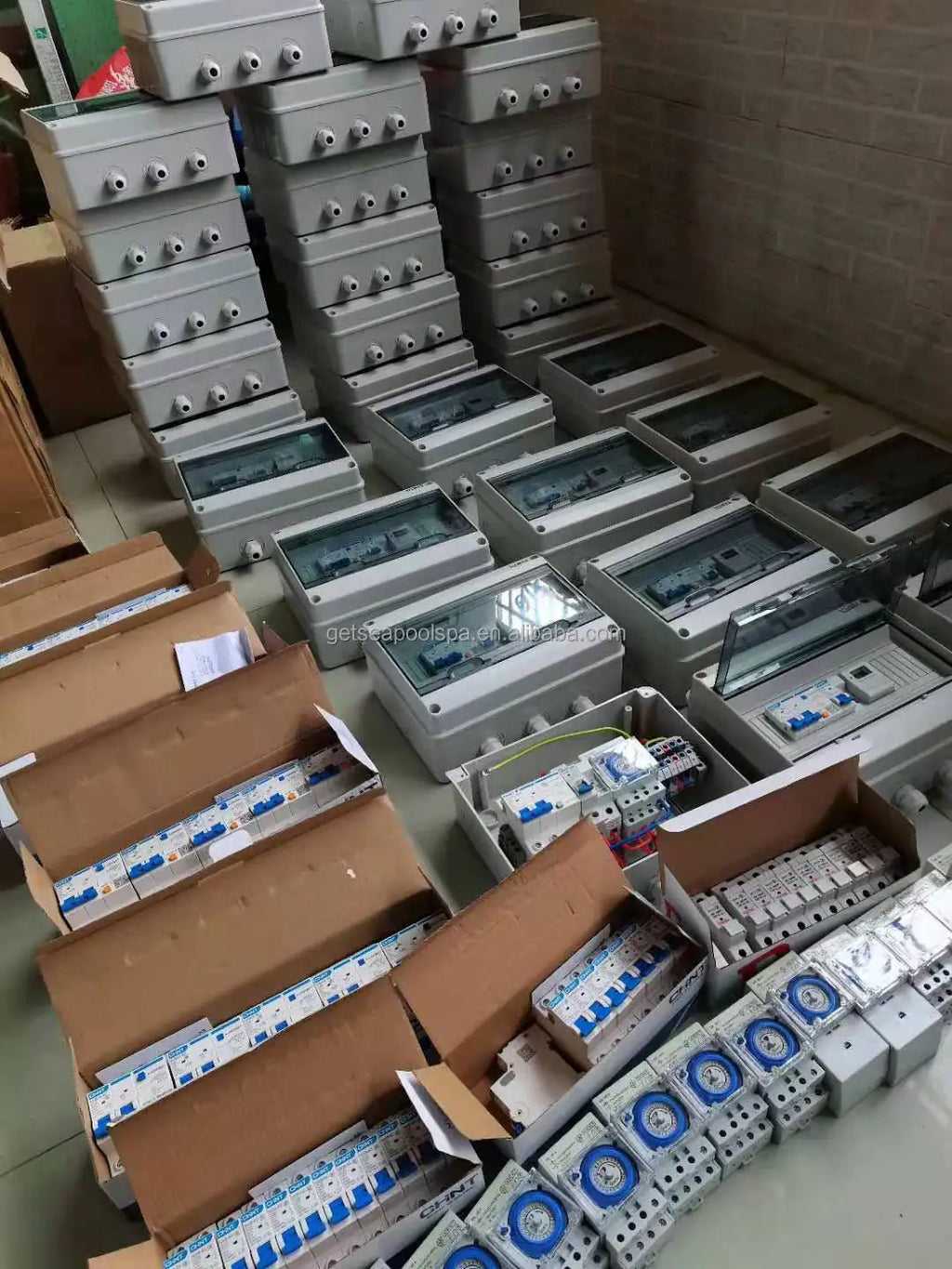 Automatic CE Approve Electric Digital  Timer Control Box System for Swimming Pool Equipment