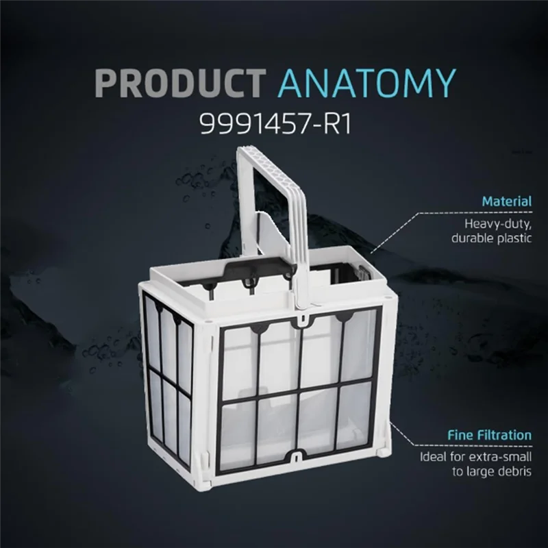 ABJI-Replacement Part 9991457-R1 Robotic Pool Cleaner Filter Cartridge For Dolphin Robotic Automatic Pool Cleaner