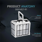 ABJI-Replacement Part 9991457-R1 Robotic Pool Cleaner Filter Cartridge For Dolphin Robotic Automatic Pool Cleaner