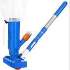 Upgrade 40" Portable Pool Vacuum Cleaner,Pool Underwater Vacuum Jet Cleaner w/Brush