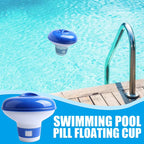 Pool Automatic Chlorine Tablet Dispenser Swimming Pool Cleaning Pill Disinfecting Box Floating Chlorine Dispenser Clean Tool
