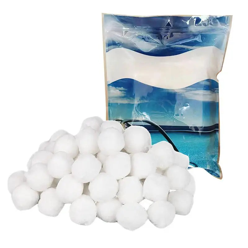1 Pack 200-1300g Pool Filter Balls Cleaning Balls Durable Filter for Swimming Pool Hot Tub Cleaning Equipment