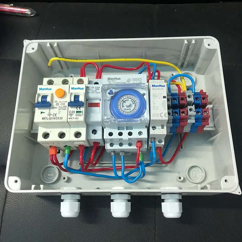 Automatic CE Approve Electric Digital  Timer Control Box System for Swimming Pool Equipment