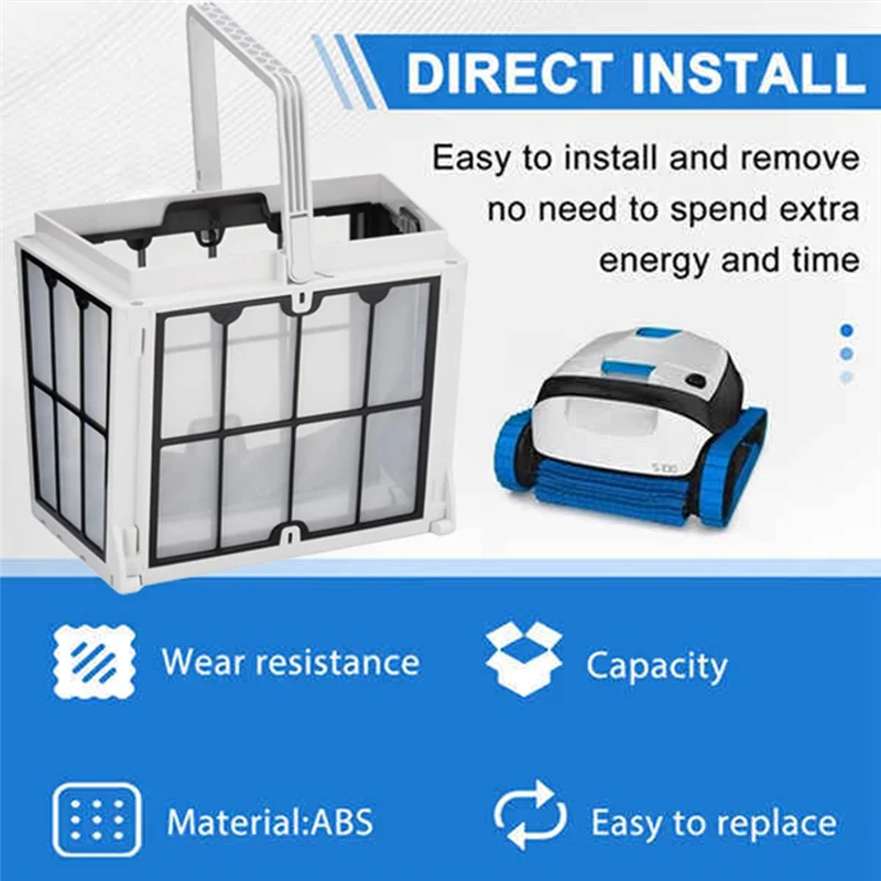 ABJI-Replacement Part 9991457-R1 Robotic Pool Cleaner Filter Cartridge For Dolphin Robotic Automatic Pool Cleaner