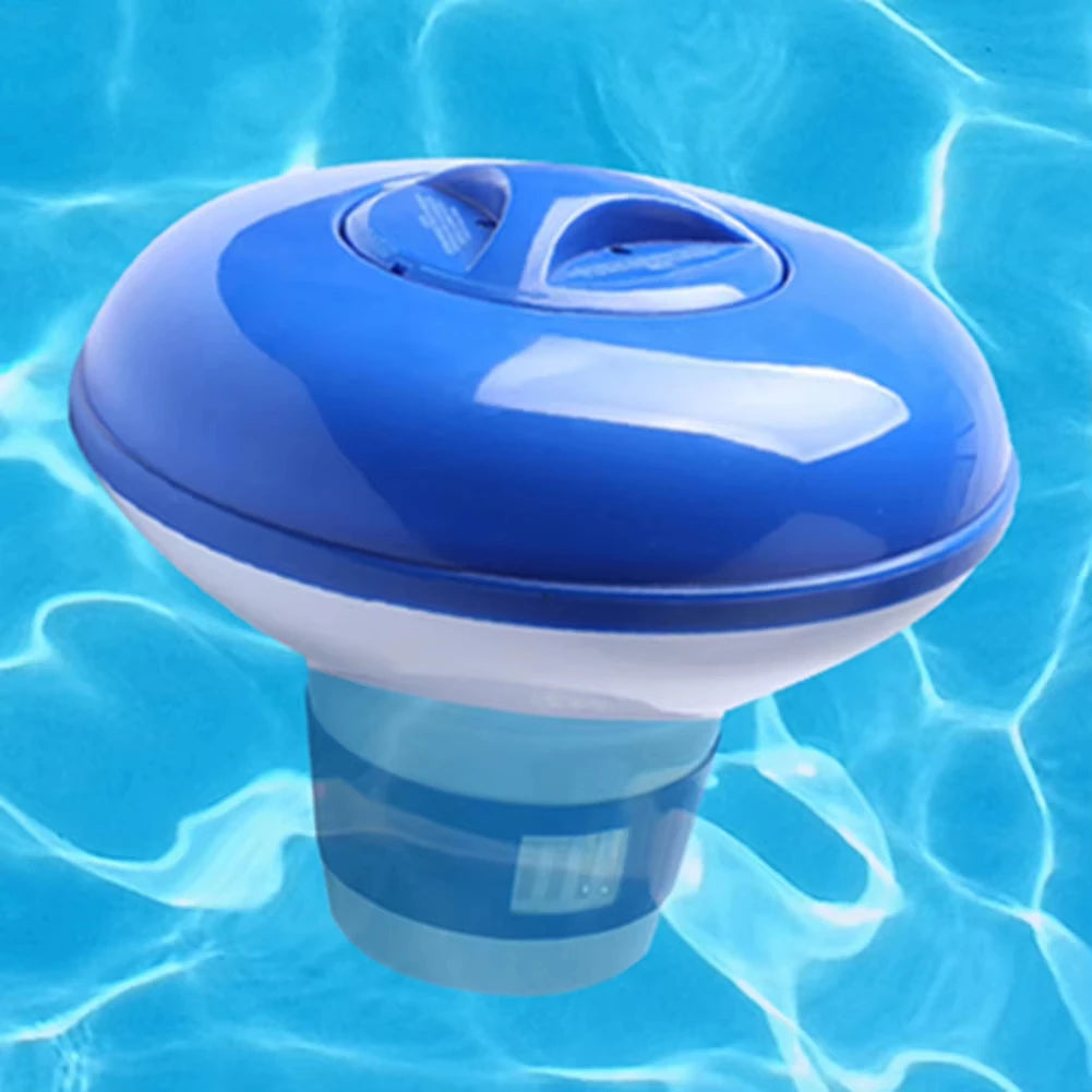 Pool Automatic Chlorine Tablet Dispenser Swimming Pool Cleaning Pill Disinfecting Box Floating Chlorine Dispenser Clean Tool