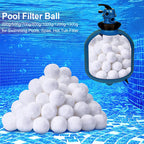 1 Pack 200-1300g Pool Filter Balls Cleaning Balls Durable Filter for Swimming Pool Hot Tub Cleaning Equipment