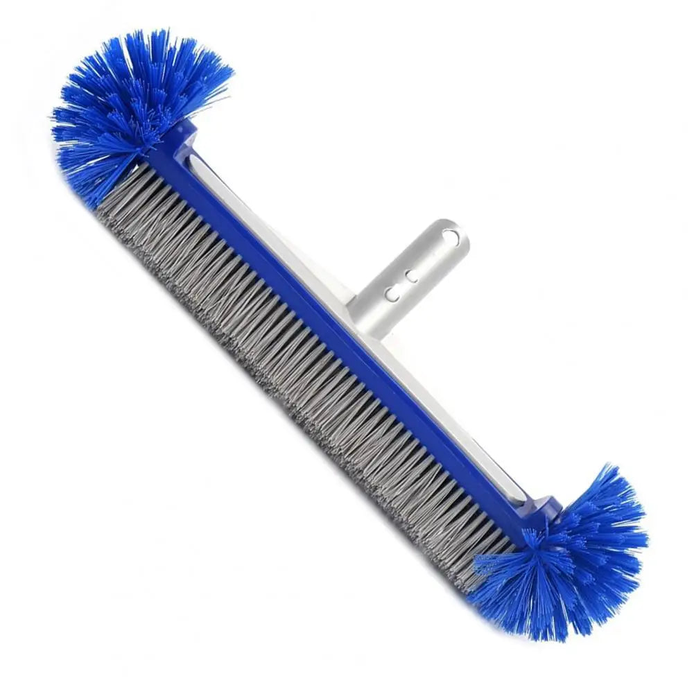 Swimming Pool Brush Head With Corner Cleaning Brush Semi-spherical Bristles Easy To Install Pool Tile Scrubber Brush