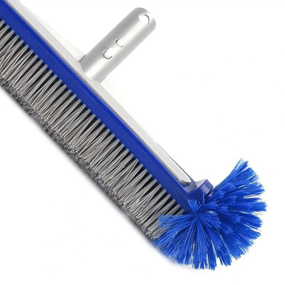 Swimming Pool Brush Head With Corner Cleaning Brush Semi-spherical Bristles Easy To Install Pool Tile Scrubber Brush