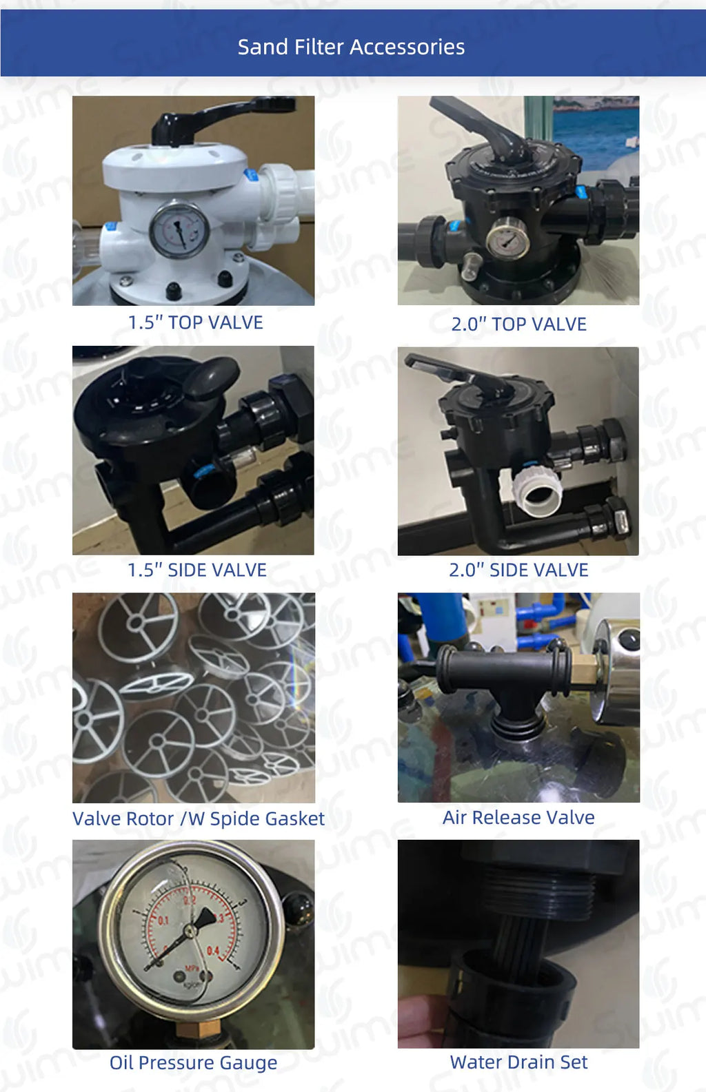 hot sale made of fiber glass be extended in the sun suit for water pool sand filter for swimming pool