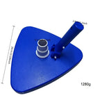 Triangular Vinyl Pool Vacuum Head, Weighted Swimming Pool Vacuums for Above Ground & Inground Pools
