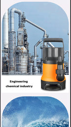 7500L/H Utility Thermoplastic Electric Portable Transfer Pool Pond Draining Sump Pump 550/750W Submersible Water Pump