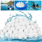 1 Pack 200-1300g Pool Filter Balls Cleaning Balls Durable Filter for Swimming Pool Hot Tub Cleaning Equipment