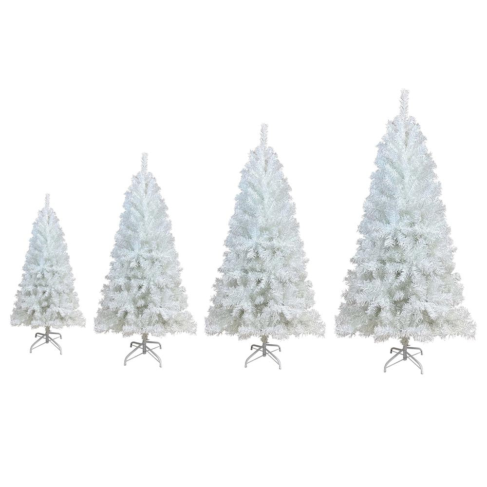 White artificial pine - in several sizes - 150 cm