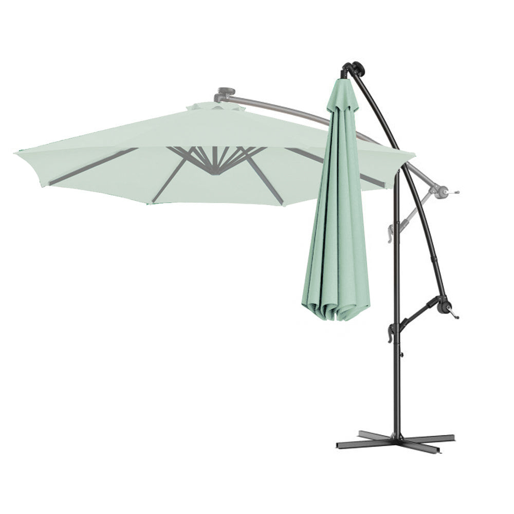 Vesmierny slnečník, 2,7 m, svetlozelený