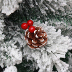 Snowy artificial pine - in several types - 150 cm